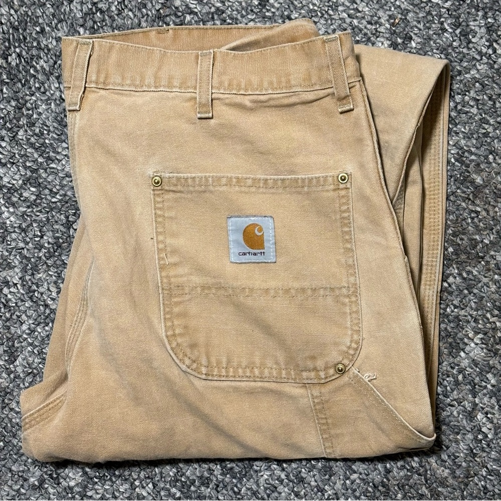 Beige Carhartt Double Knees 40x30